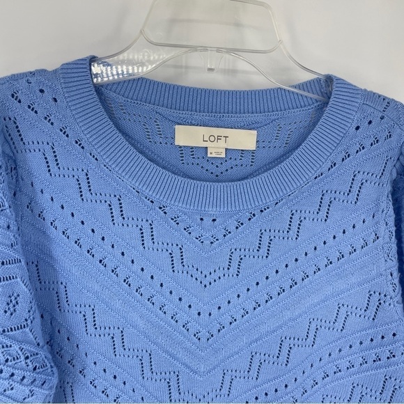 Loft knit short sleeve sweater - Picture 4 of 7